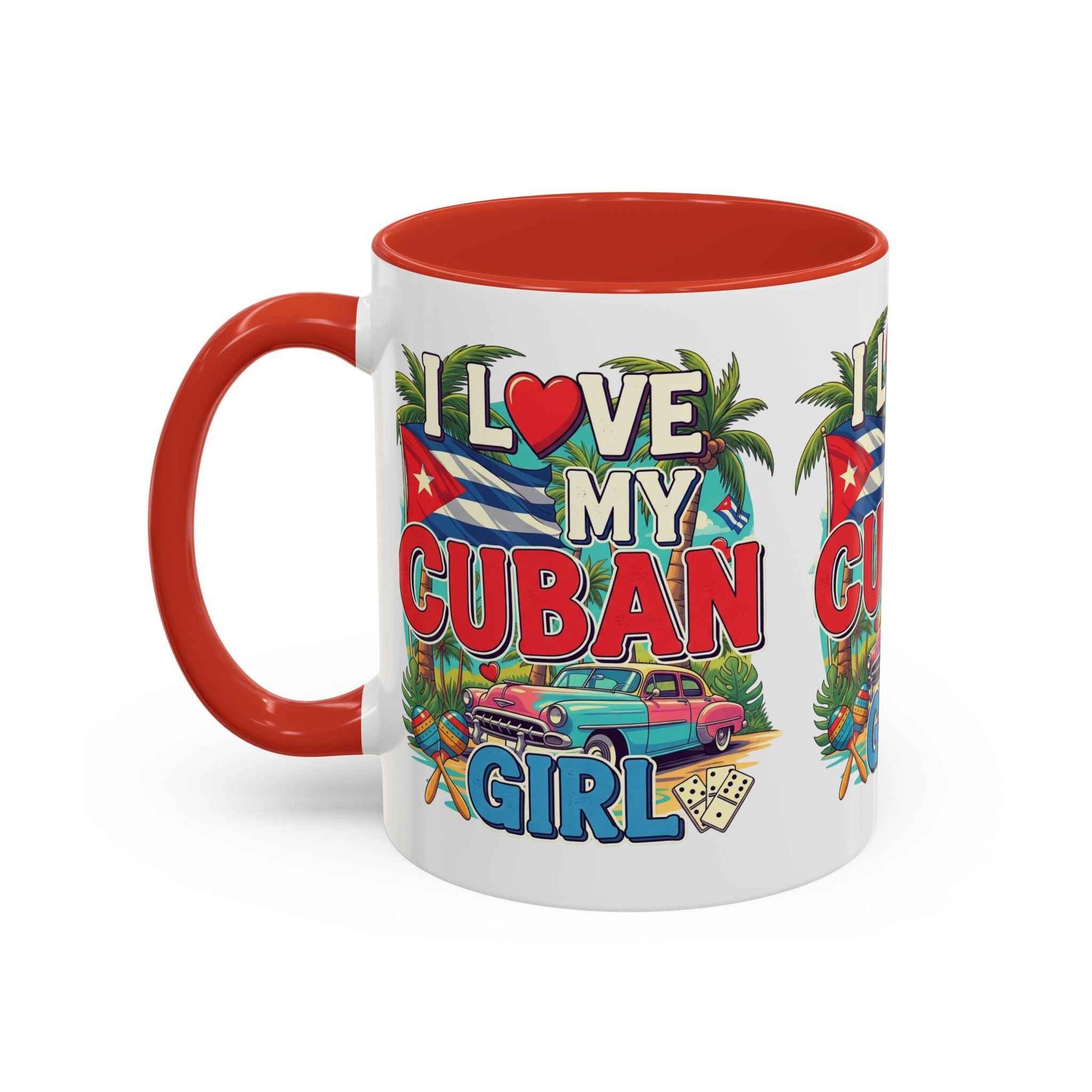 I Love My Cuban Girl, Coffee Mug | Elegant Romantic Gift for Her | Unique Coffee Cup | Cuban Love Present for Girlfriend/Wife