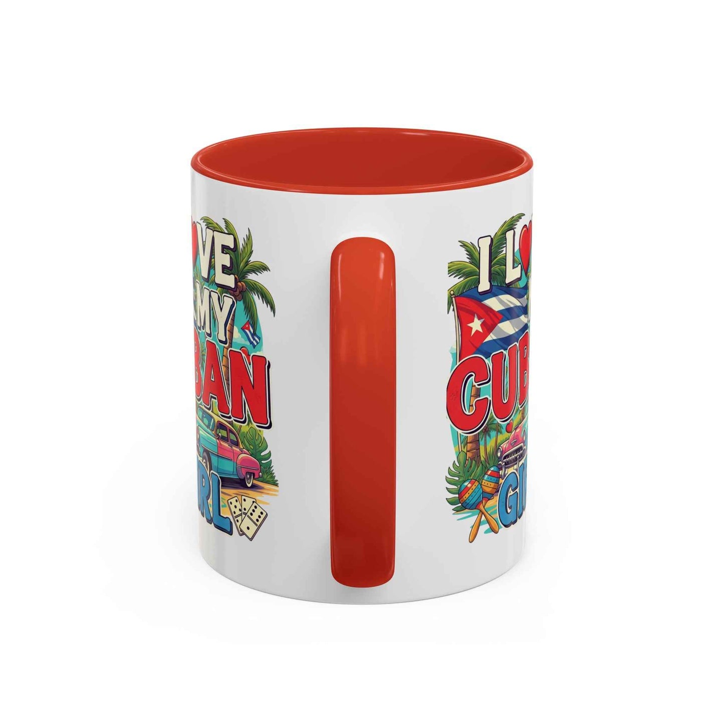 I Love My Cuban Girl, Coffee Mug | Elegant Romantic Gift for Her | Unique Coffee Cup | Cuban Love Present for Girlfriend/Wife
