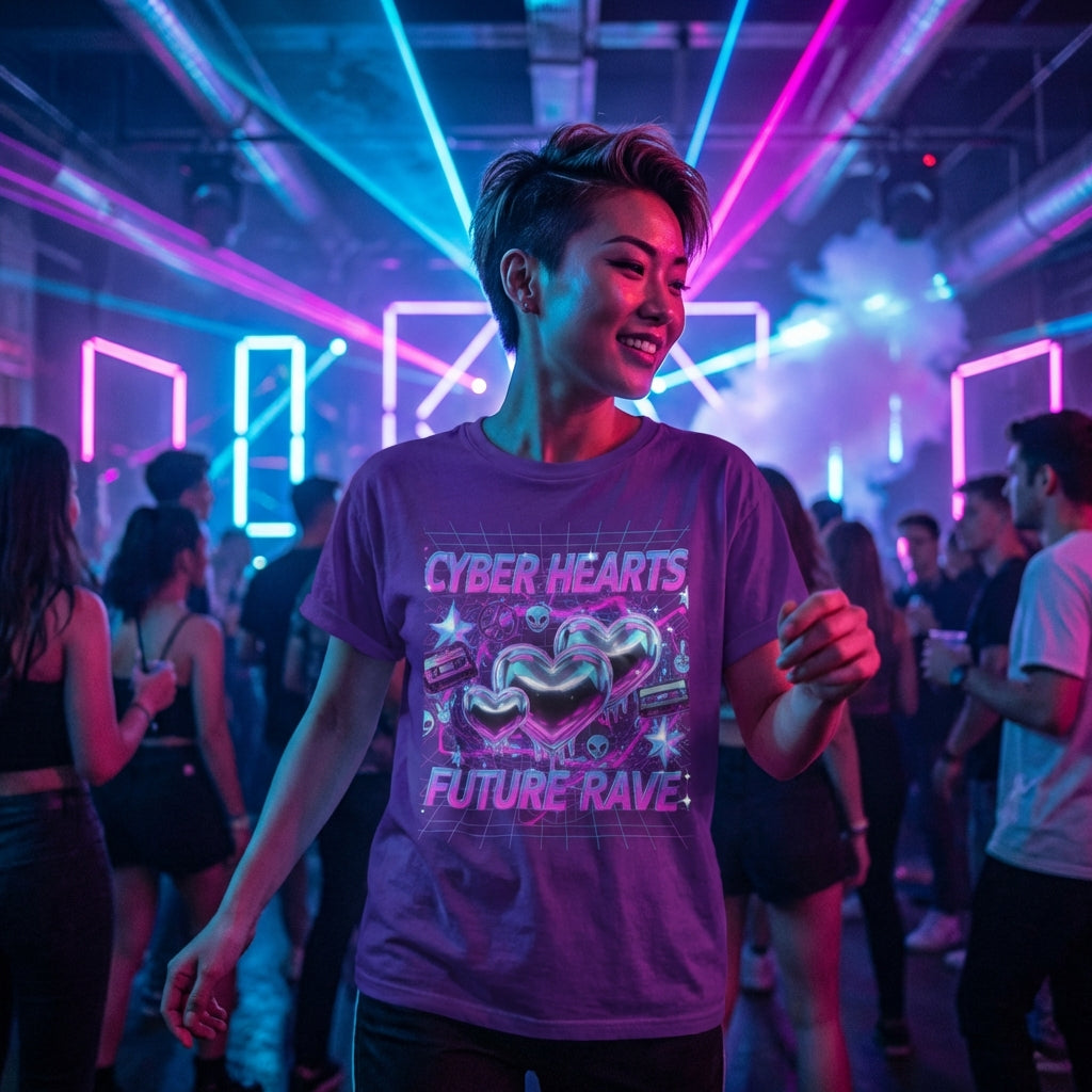 Y2K Havana Vibes Graphic Tee - Retro Cuba Streetwear T-Shirt with Neon Vaporwave Design