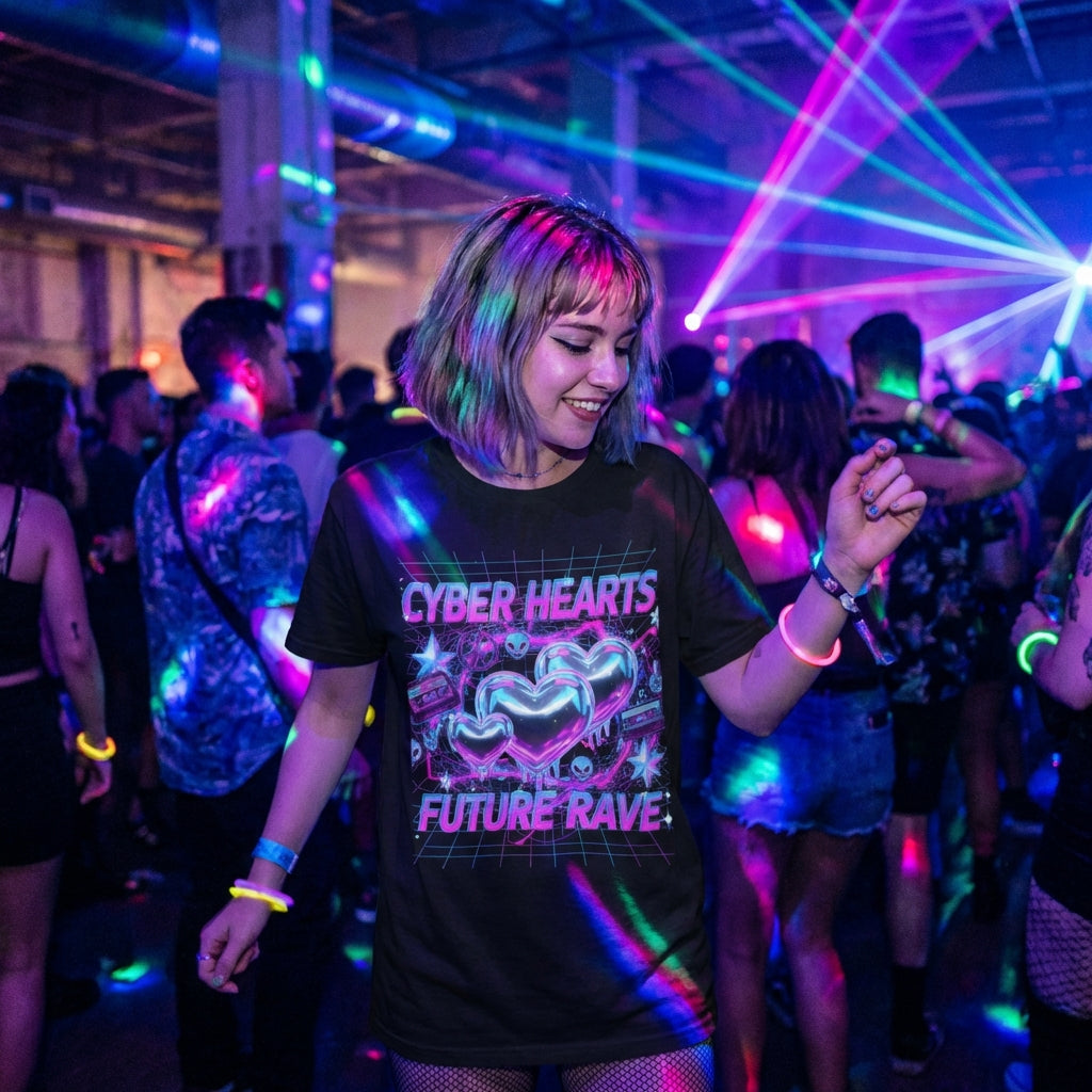 Y2K Havana Vibes Graphic Tee - Retro Cuba Streetwear T-Shirt with Neon Vaporwave Design