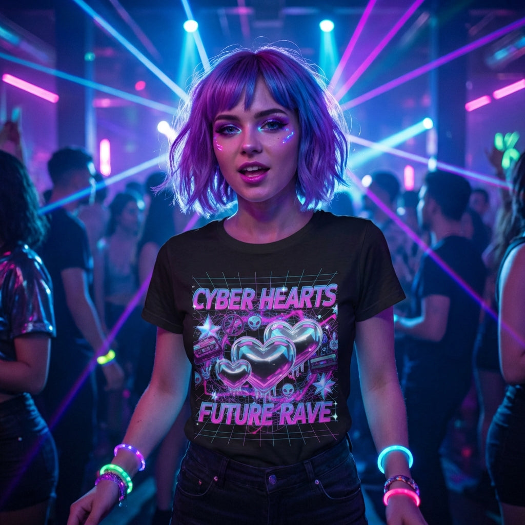 Y2K Havana Vibes Graphic Tee - Retro Cuba Streetwear T-Shirt with Neon Vaporwave Design