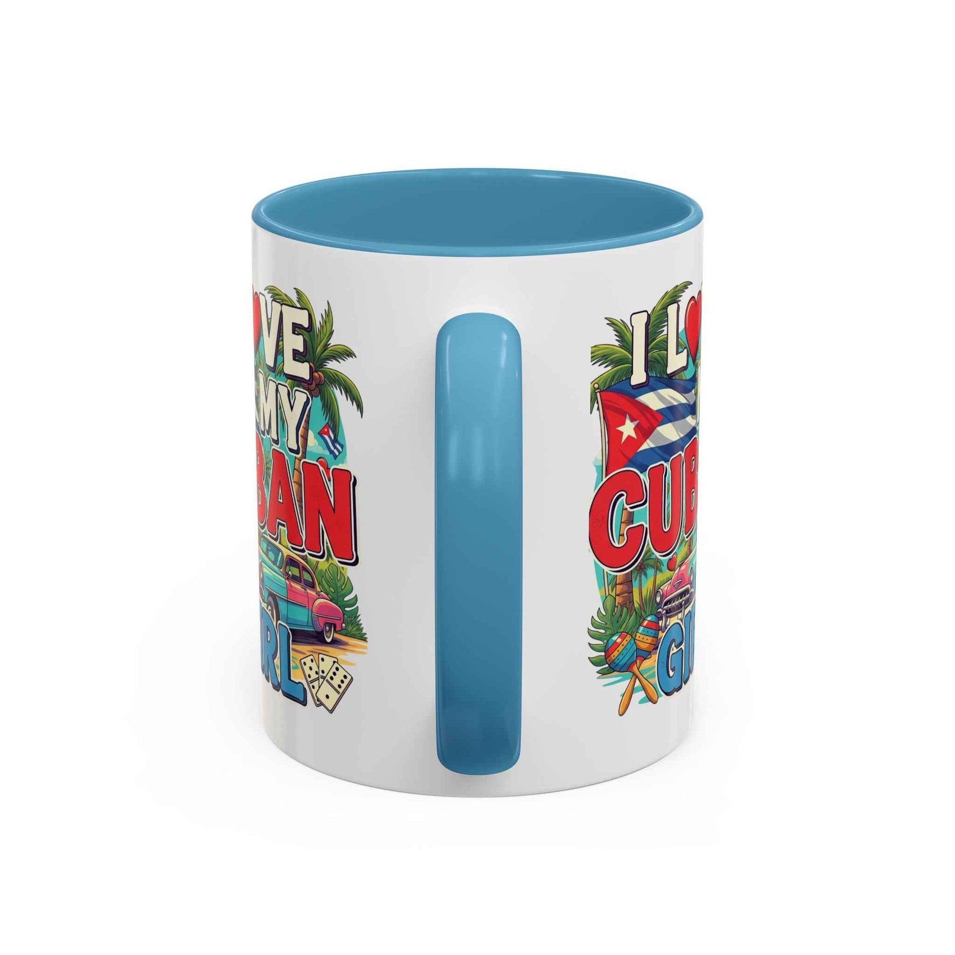 I Love My Cuban Girl, Coffee Mug | Elegant Romantic Gift for Her | Unique Coffee Cup | Cuban Love Present for Girlfriend/Wife