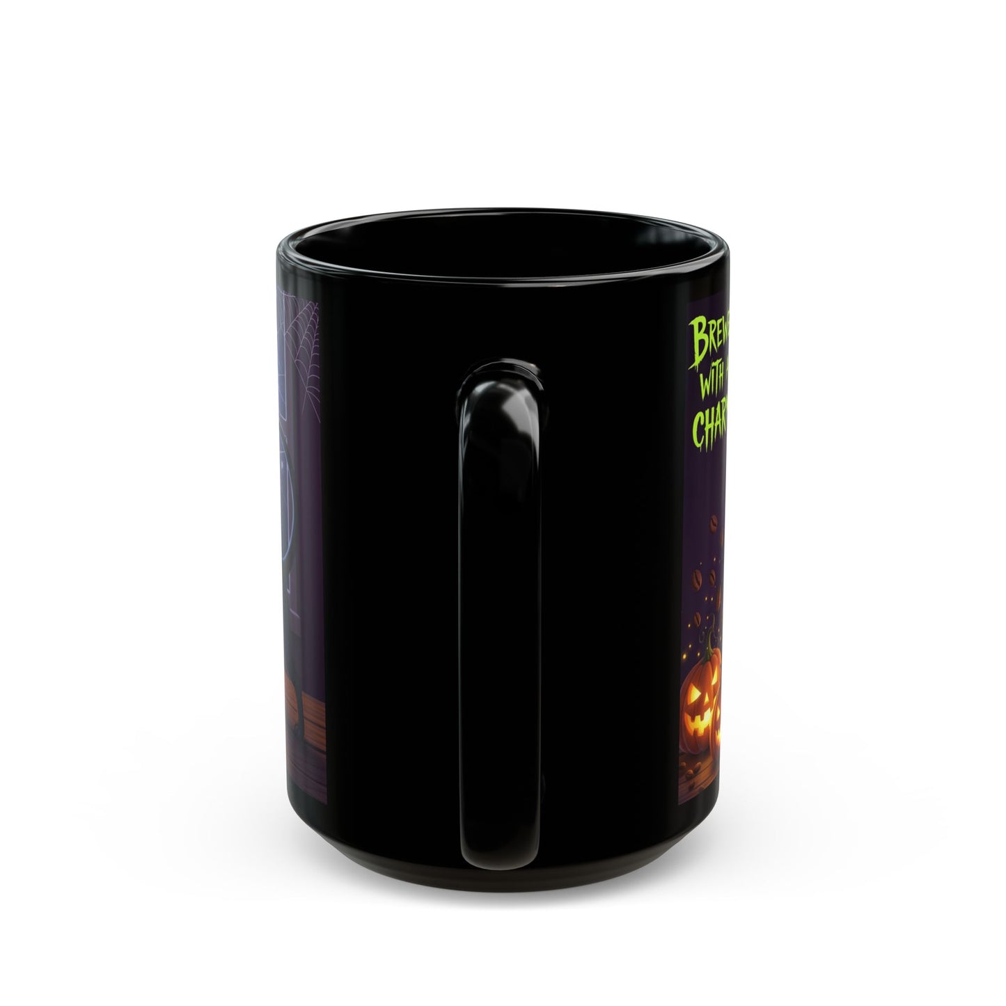 "Brewed with a Witch's Charm" Halloween Coffee Mug - Limited Edition Gift