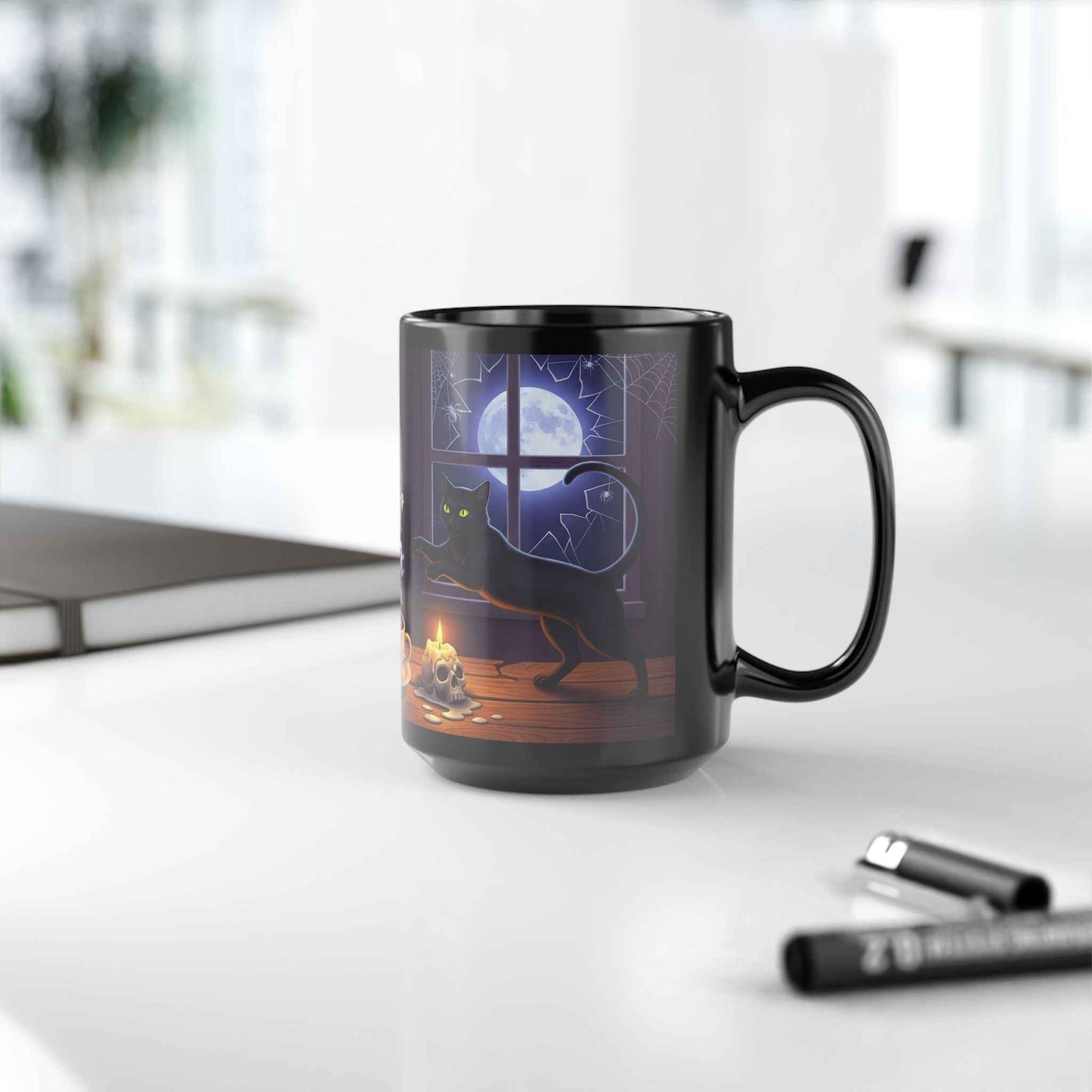 "Brewed with a Witch's Charm" Halloween Coffee Mug - Limited Edition Gift