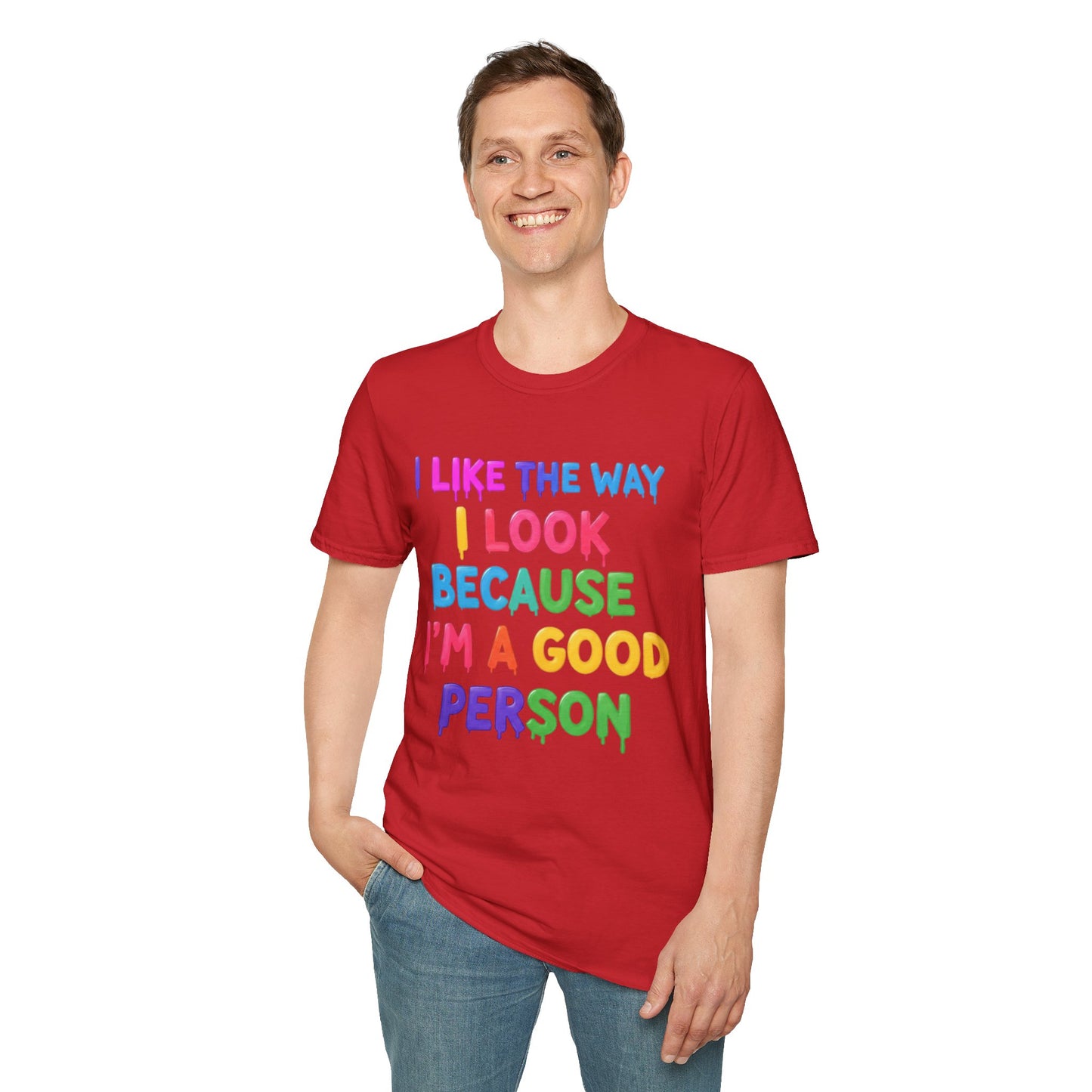 Positive Affirmation Tee | Colorful Graphic T-Shirt | Self-Love Apparel