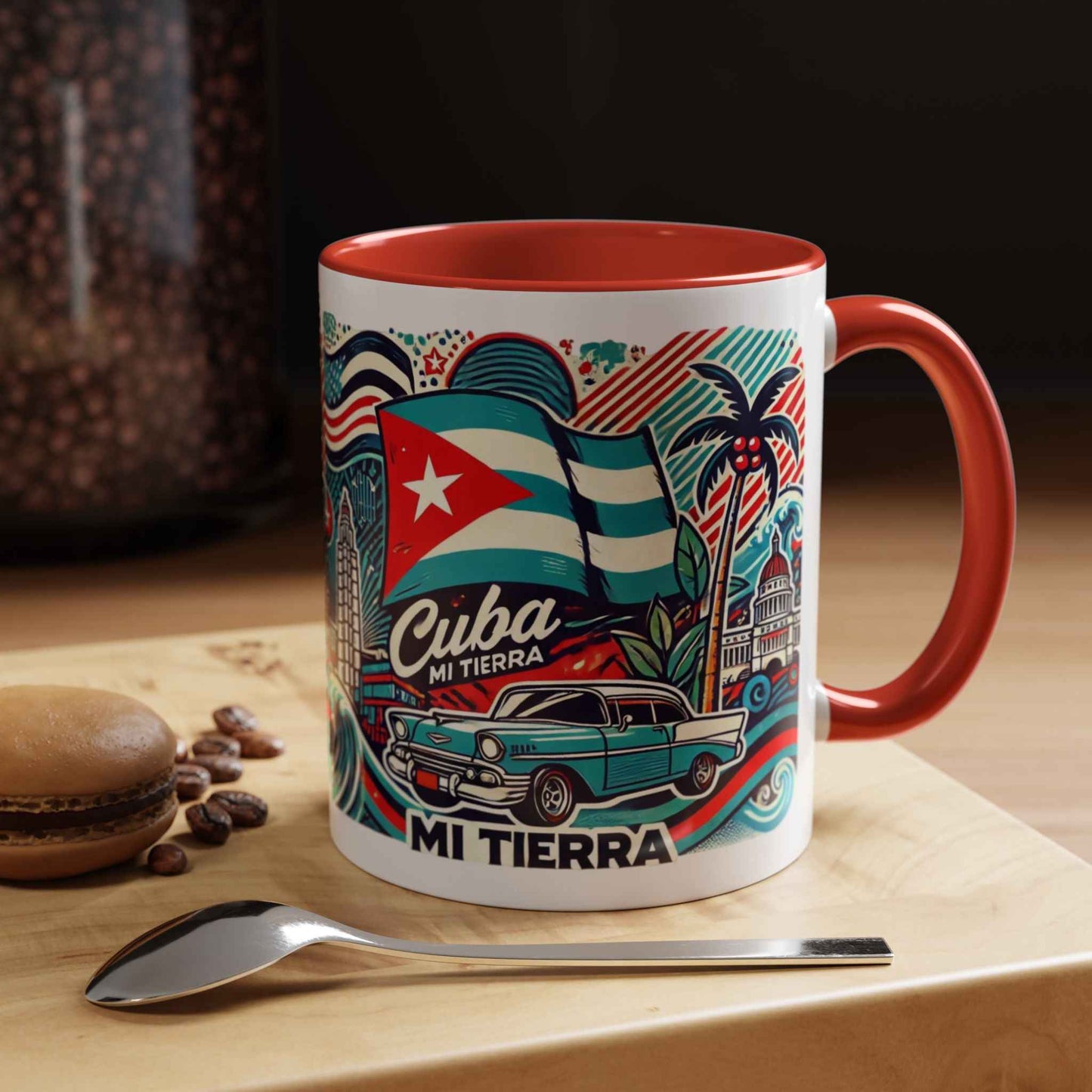 Cuban Coffee Mug - Cuba Mi Tierra Gift (11oz, 15oz)