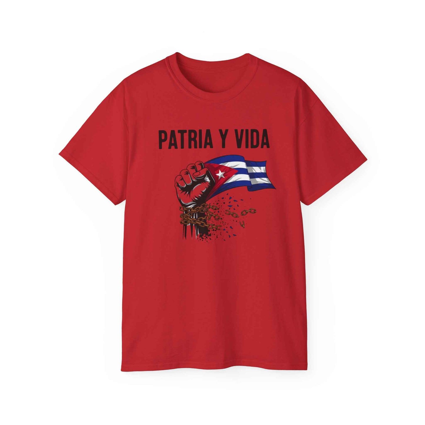 Camiseta Cuban Patria y Vida - T-Shirt Cubana Unisex | Havana Vibe Design