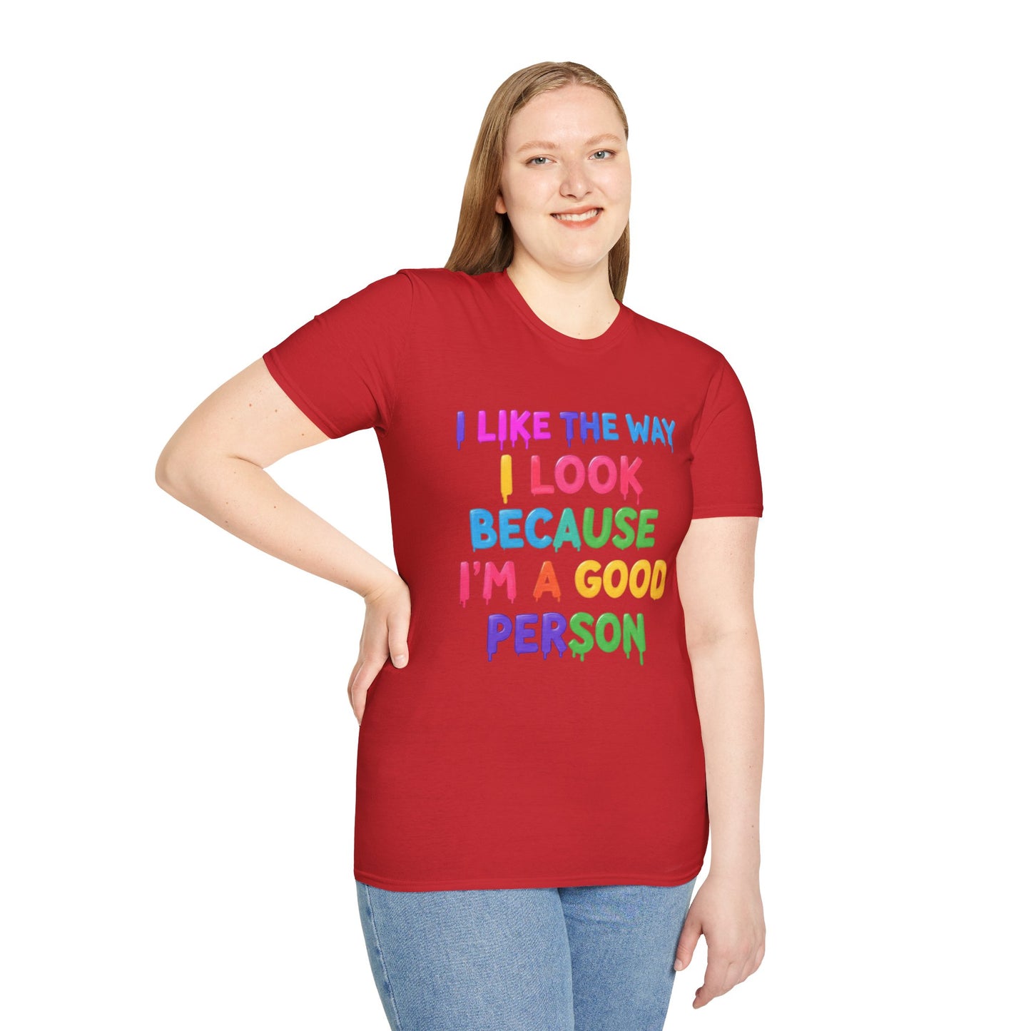 Positive Affirmation Tee | Colorful Graphic T-Shirt | Self-Love Apparel