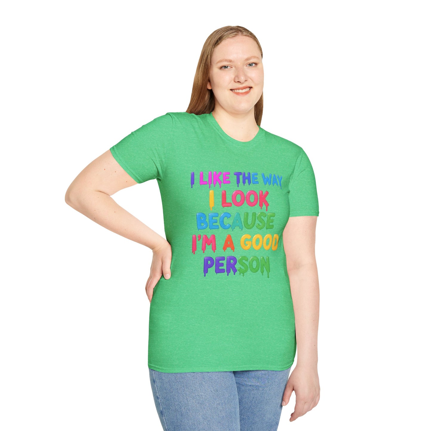 Positive Affirmation Tee | Colorful Graphic T-Shirt | Self-Love Apparel