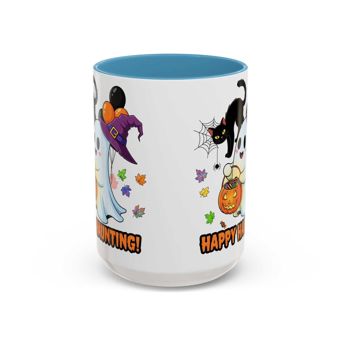 Happy Haunting! Halloween Ghost Coffee Mug (11/15oz)