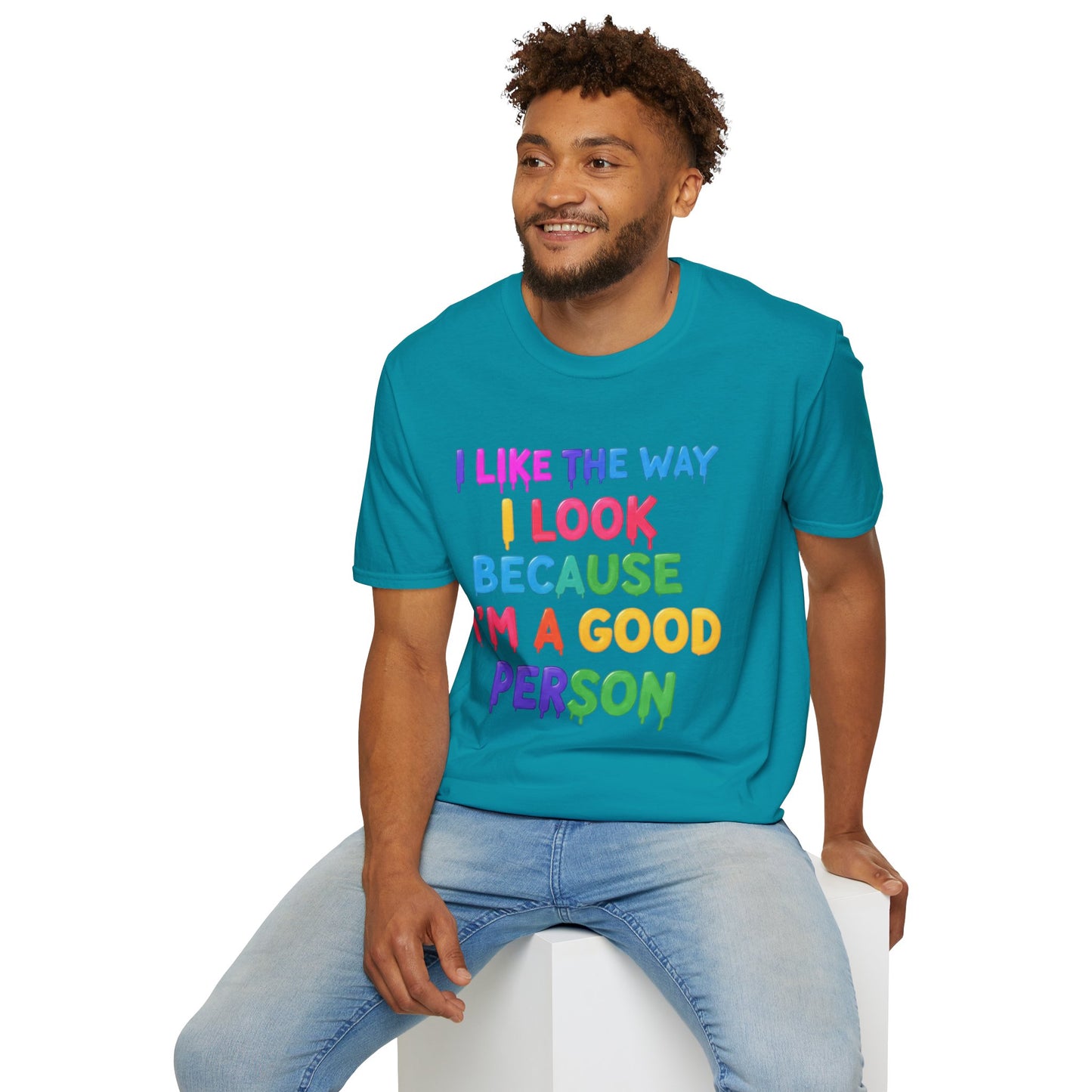 Positive Affirmation Tee | Colorful Graphic T-Shirt | Self-Love Apparel