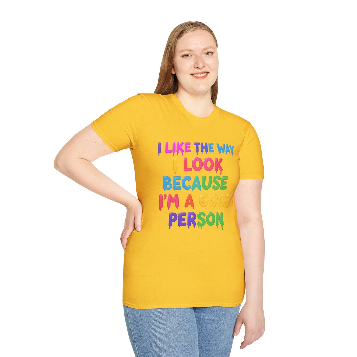 Positive Affirmation Tee | Colorful Graphic T-Shirt | Self-Love Apparel
