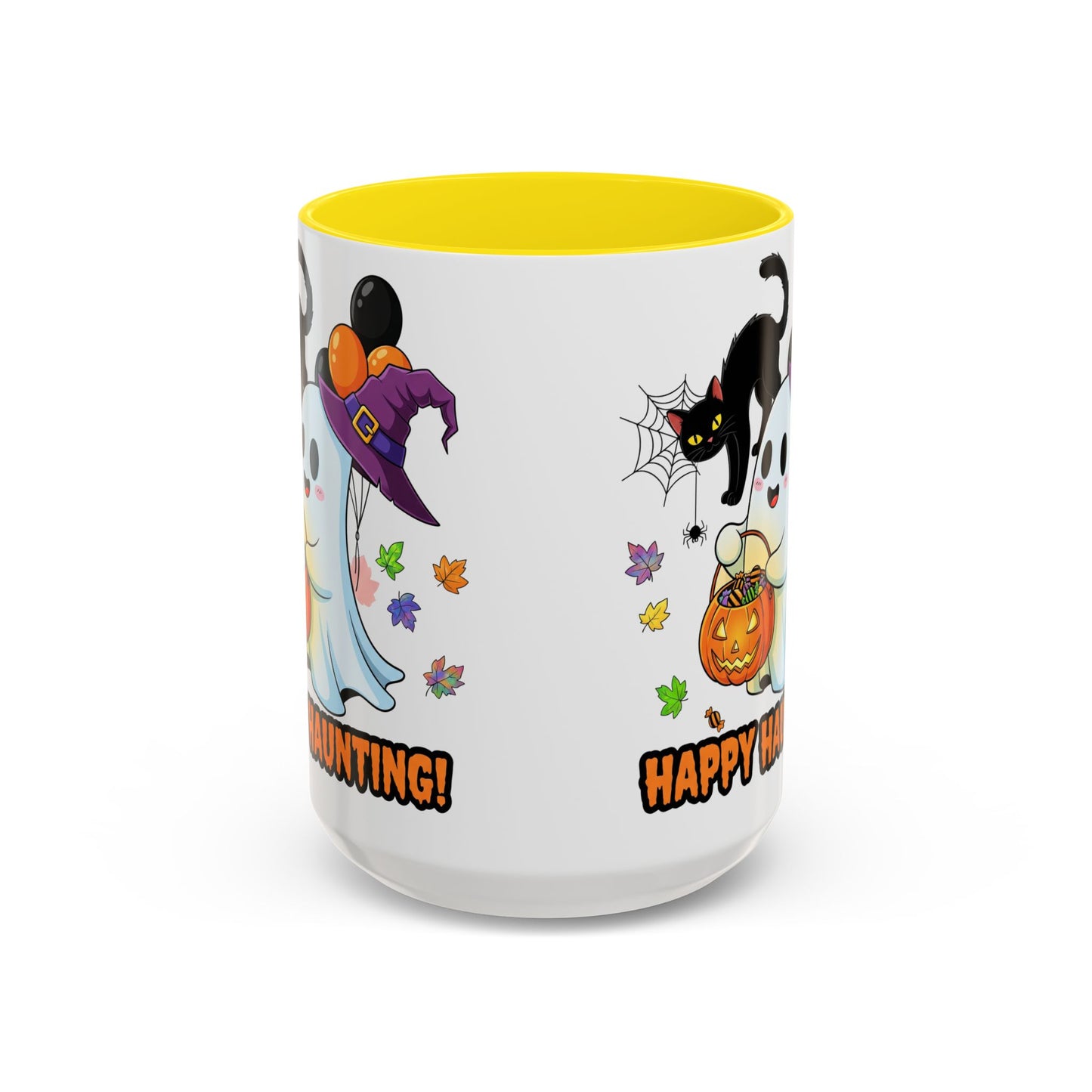 Happy Haunting! Halloween Ghost Coffee Mug (11/15oz)