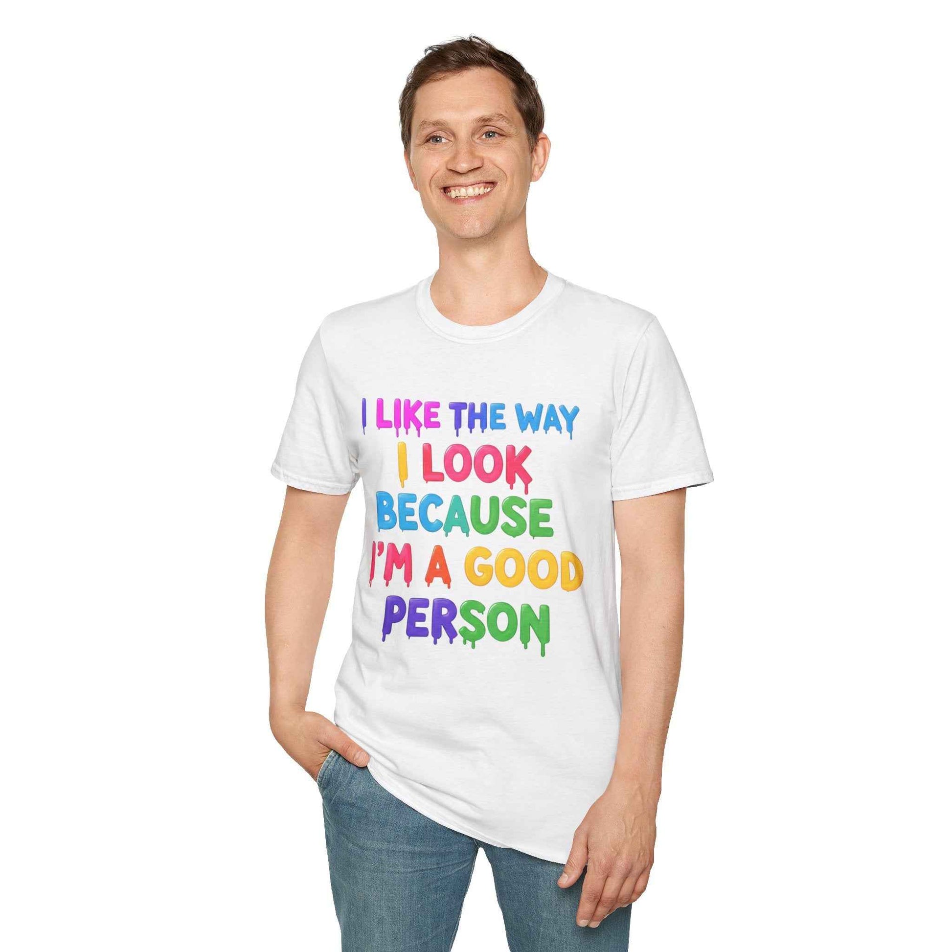 Positive Affirmation Tee | Colorful Graphic T-Shirt | Self-Love Apparel