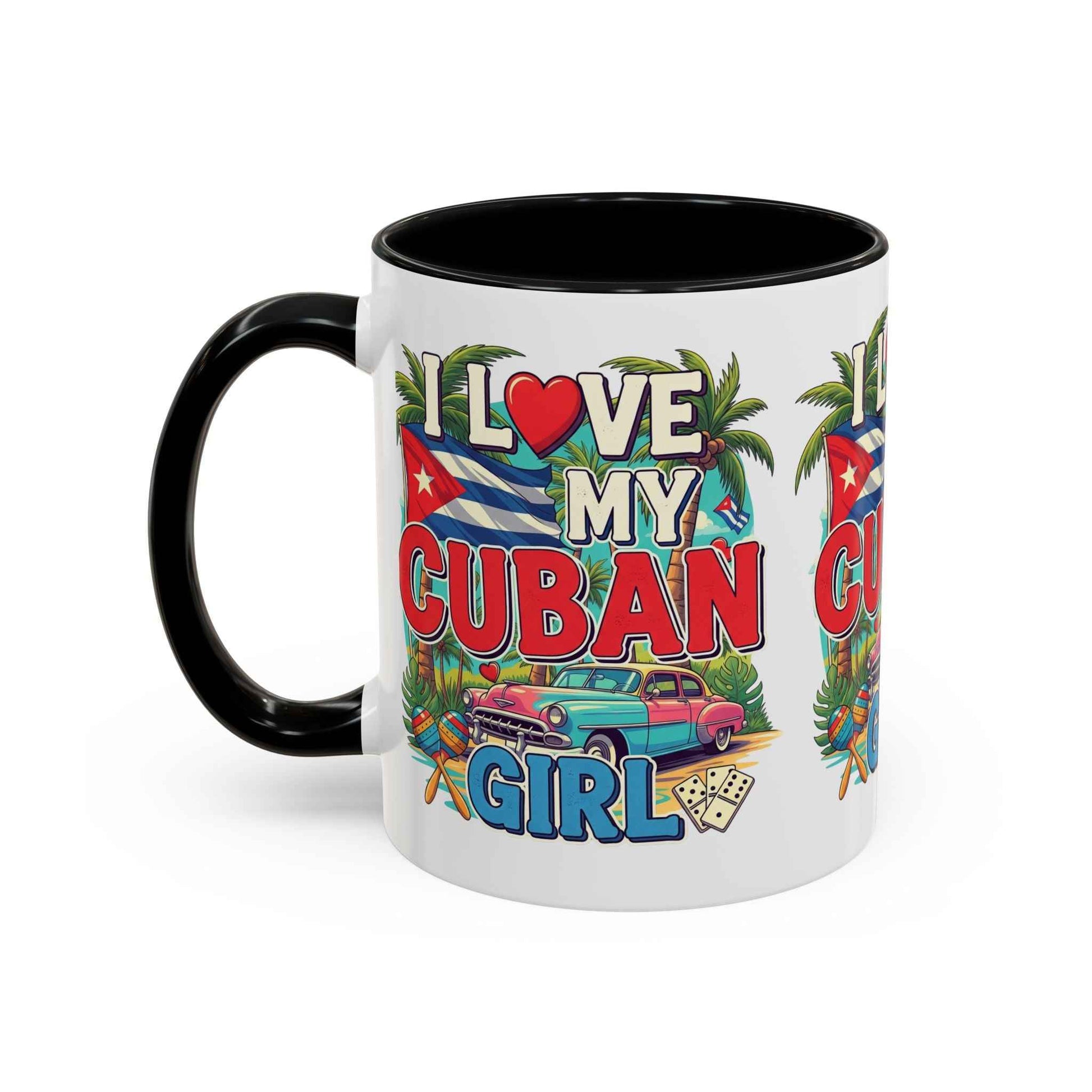 I Love My Cuban Girl, Coffee Mug | Elegant Romantic Gift for Her | Unique Coffee Cup | Cuban Love Present for Girlfriend/Wife