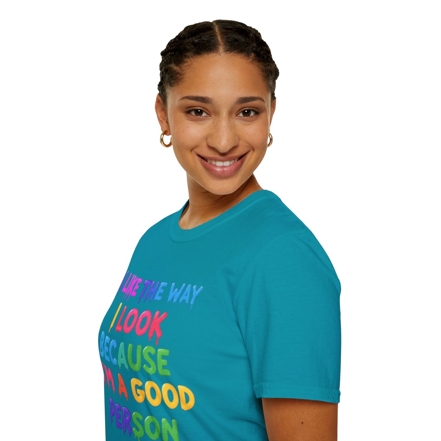 Positive Affirmation Tee | Colorful Graphic T-Shirt | Self-Love Apparel