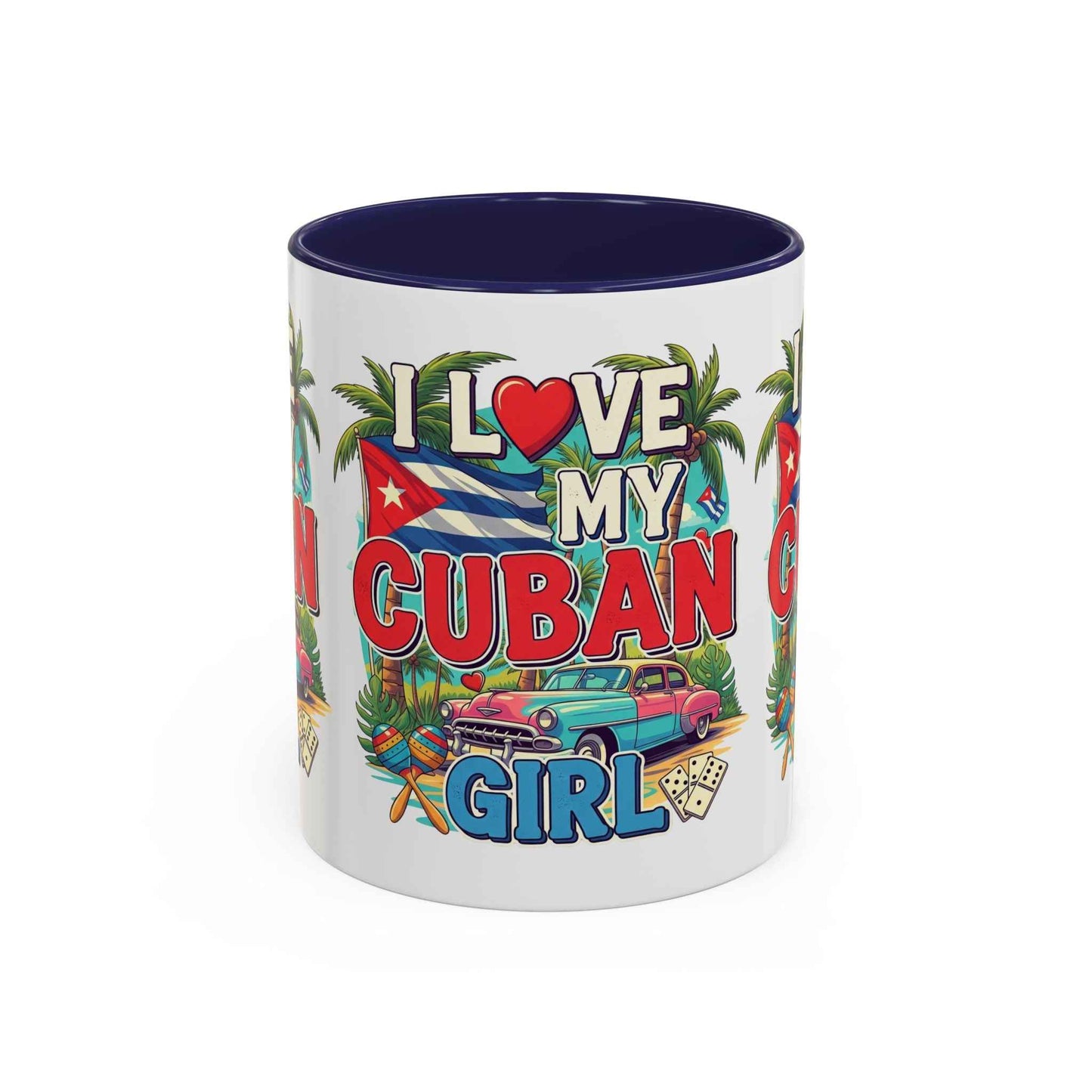 I Love My Cuban Girl, Coffee Mug | Elegant Romantic Gift for Her | Unique Coffee Cup | Cuban Love Present for Girlfriend/Wife