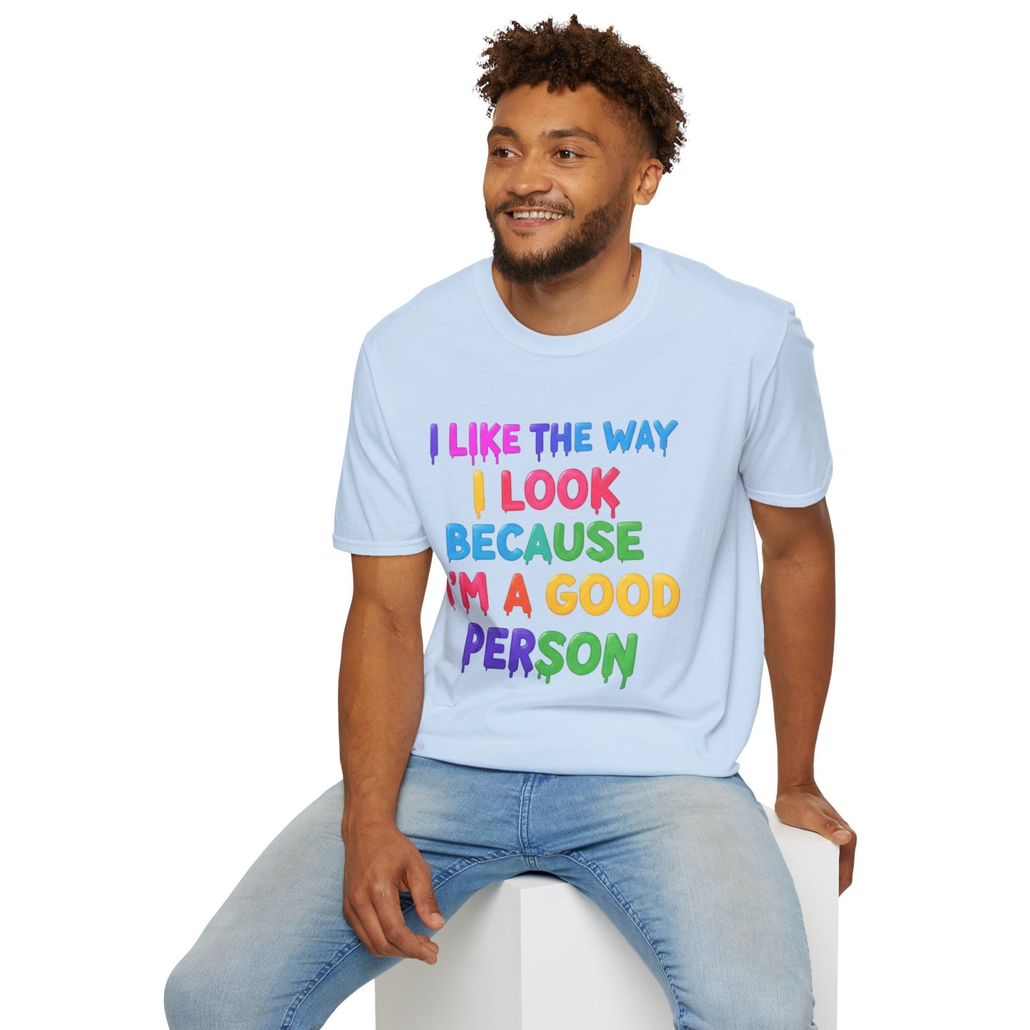 Positive Affirmation Tee | Colorful Graphic T-Shirt | Self-Love Apparel