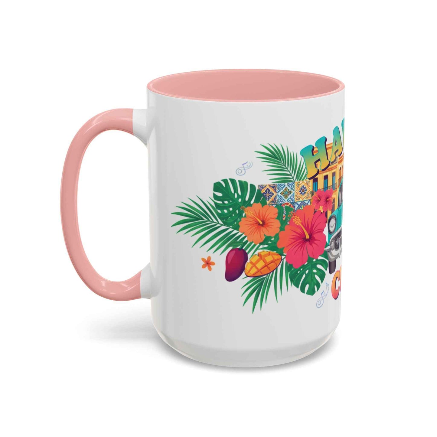 Havana Cuba Vintage Car Coffee Mug – Retro Tropical Travel Mug