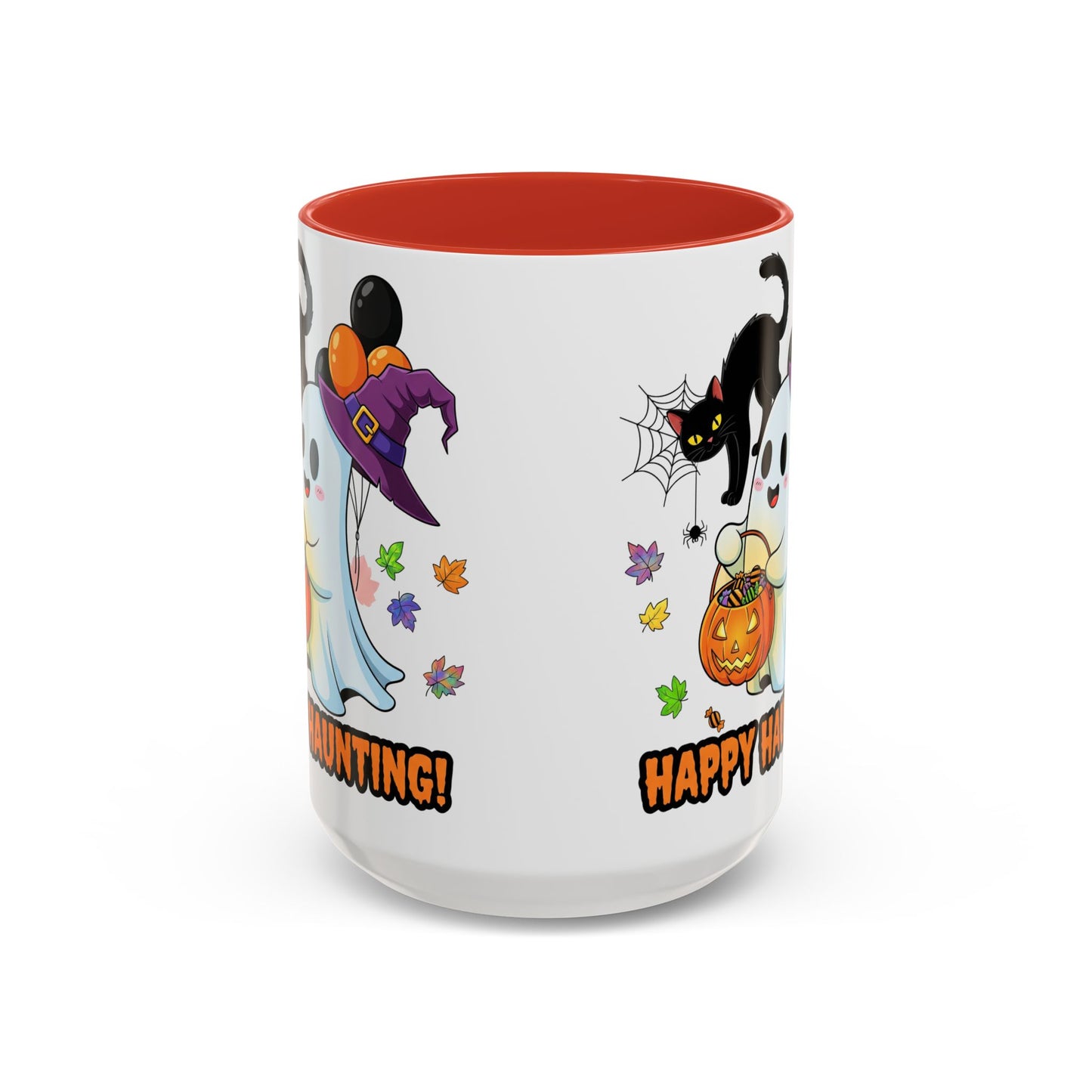 Happy Haunting! Halloween Ghost Coffee Mug (11/15oz)