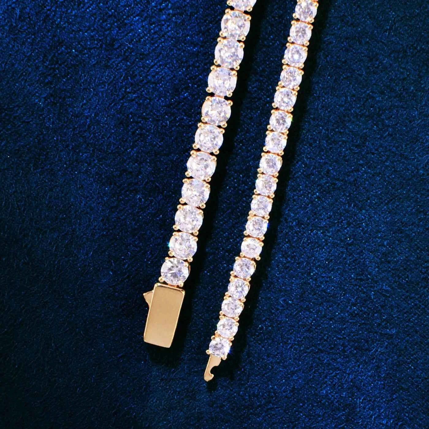 Sparkling Crystal Bracelet - Gold Plated