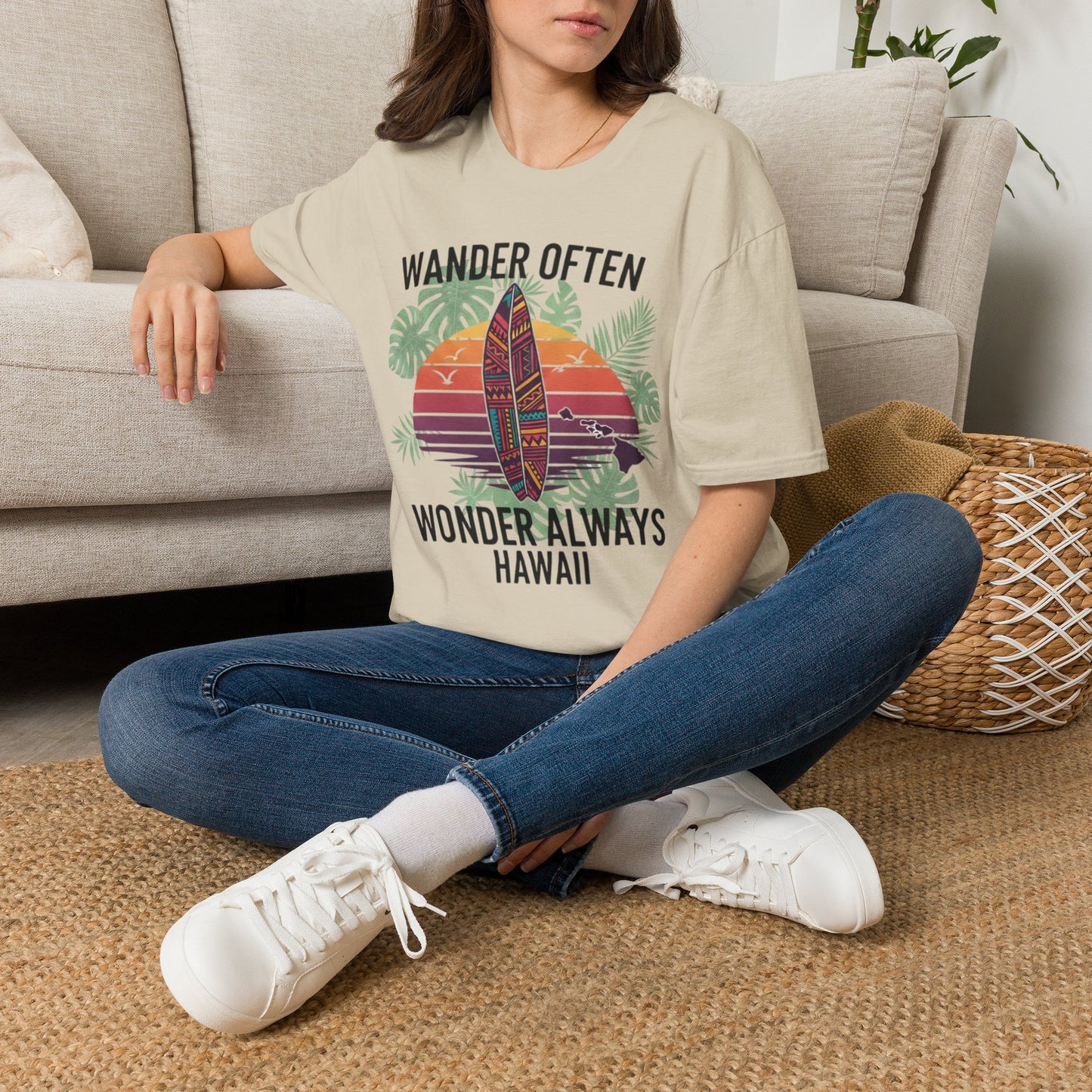 Wander Often T-Shirt - Unisex Surf Tee for Beach & Travel Lovers