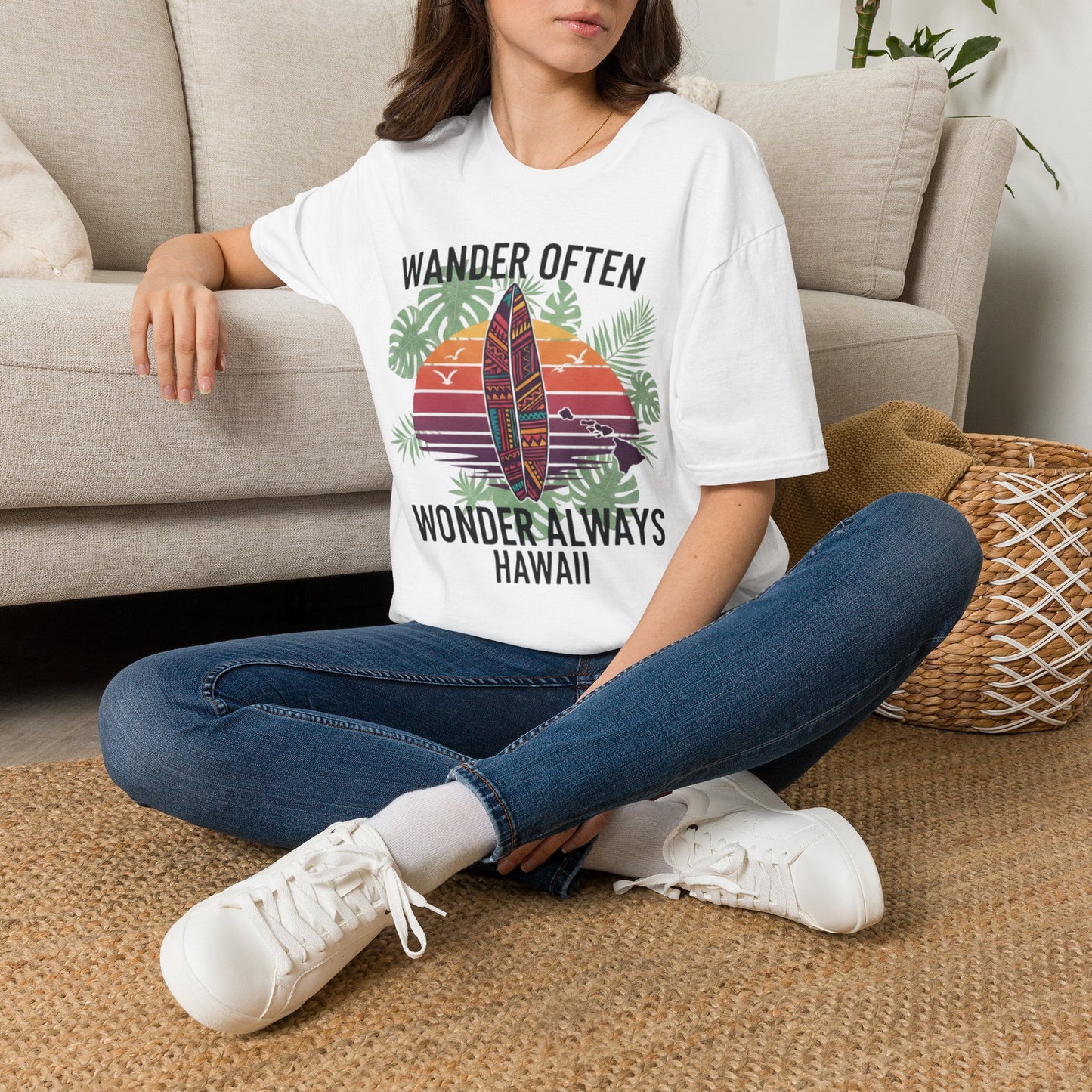 Wander Often T-Shirt - Unisex Surf Tee for Beach & Travel Lovers