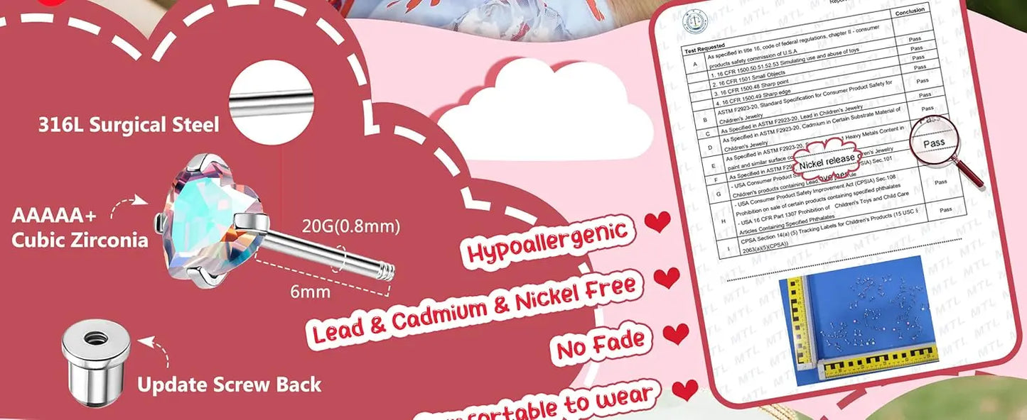 Product packaging with text and illustrations on a pink background