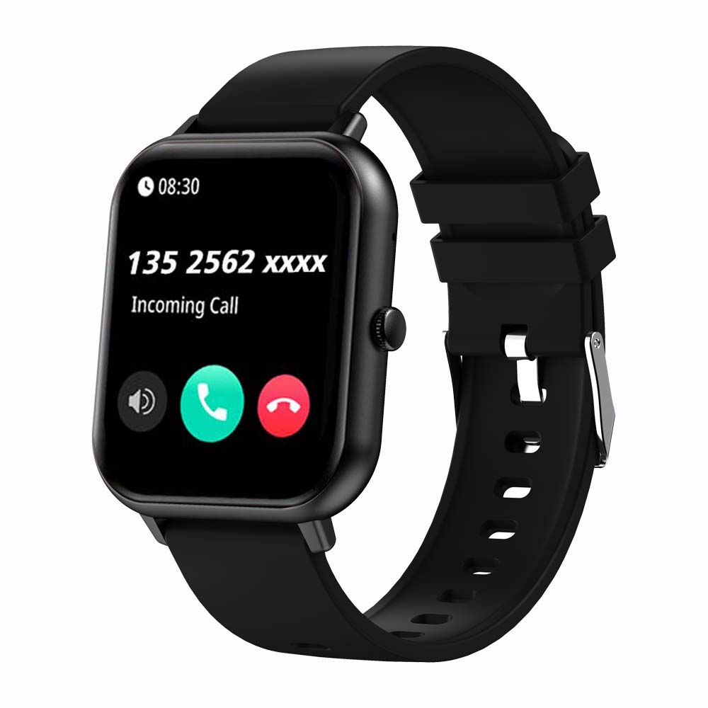 Square Smartwatch for Women & Men - Bluetooth Call, Heart Rate Monitor, Fitness Tracker, Waterproof