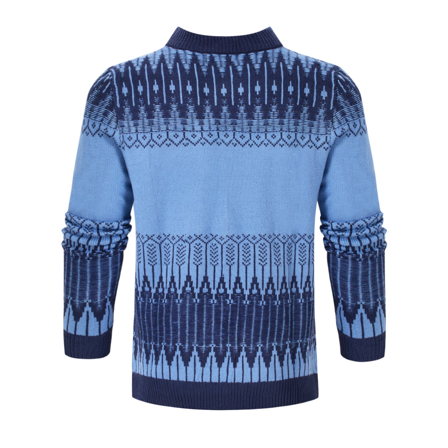 Men's Knitted Sweater - Fashion Long Sleeve Pullover for Fall & Winter
