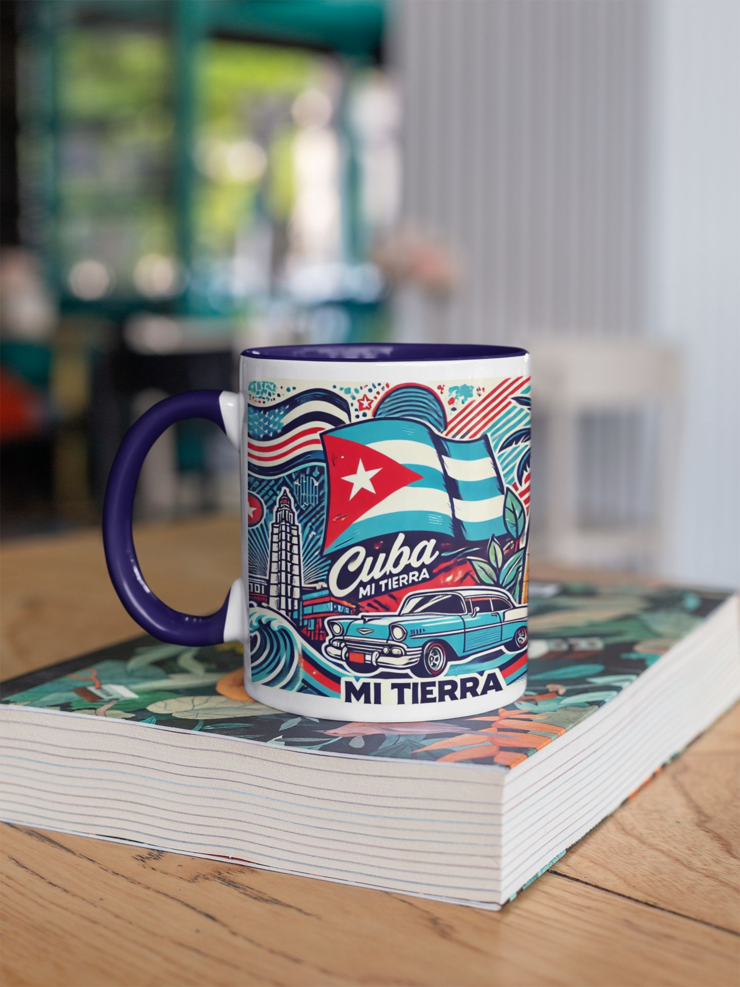 Cuban Coffee Mug - Cuba Mi Tierra Gift (11oz, 15oz)