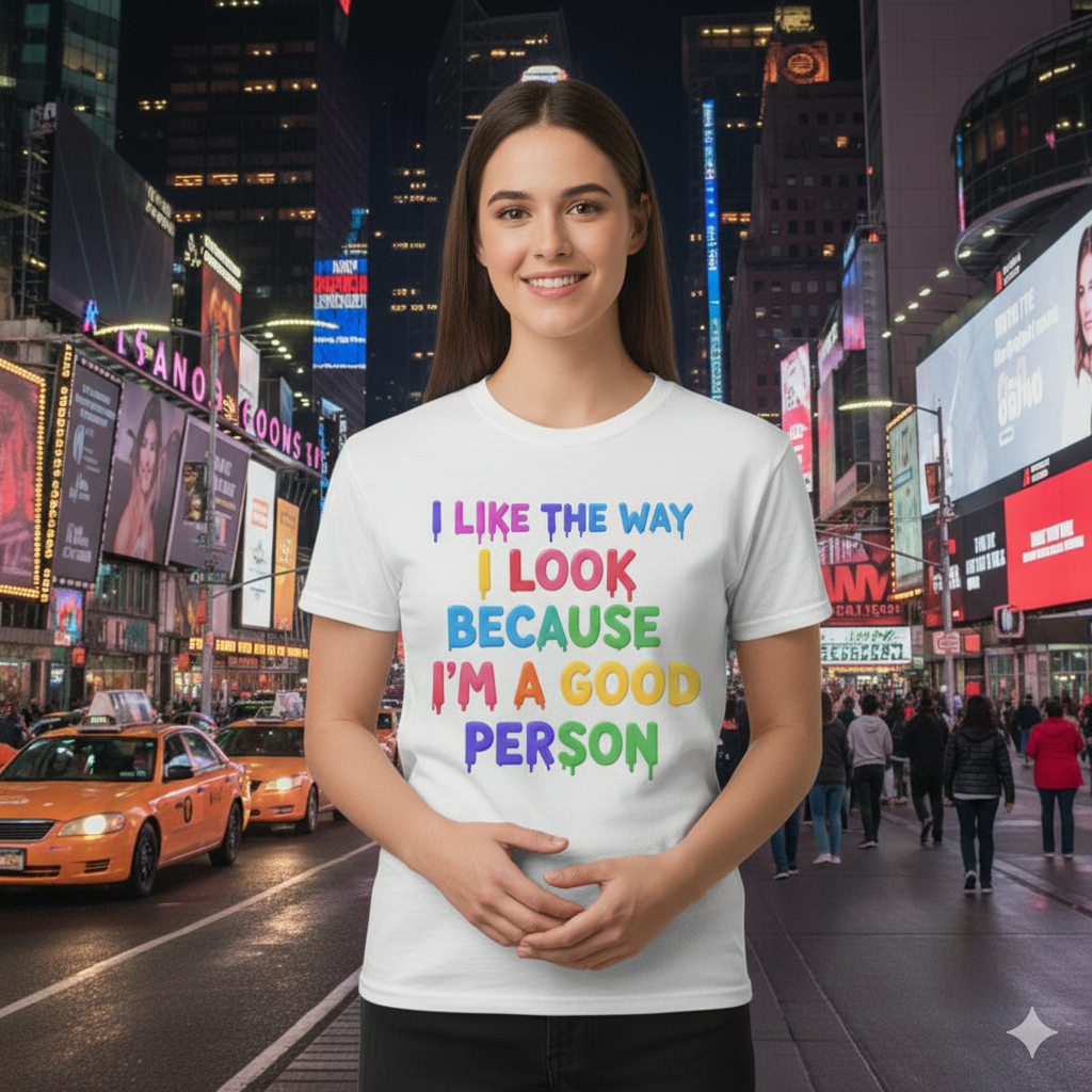 Positive Affirmation Tee | Colorful Graphic T-Shirt | Self-Love Apparel