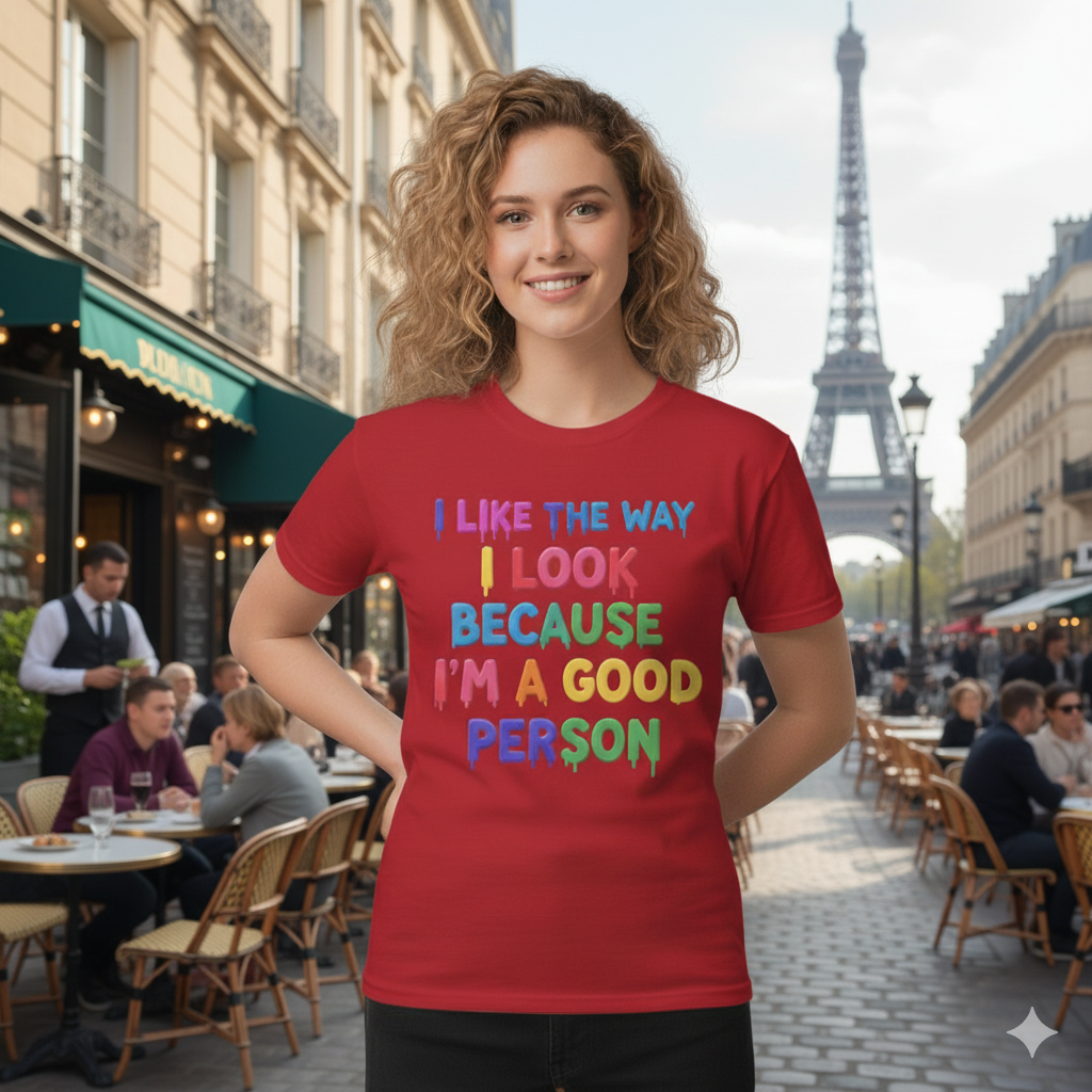 Positive Affirmation Tee | Colorful Graphic T-Shirt | Self-Love Apparel