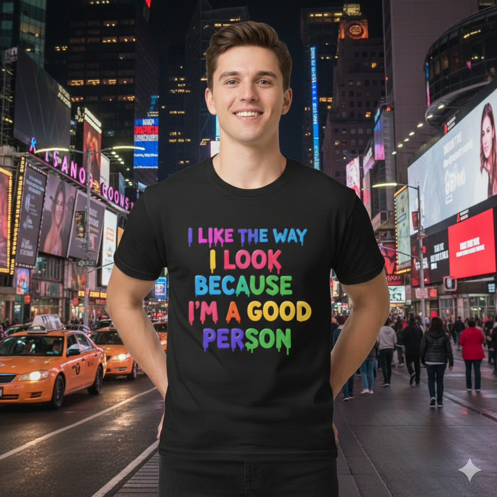Positive Affirmation Tee | Colorful Graphic T-Shirt | Self-Love Apparel