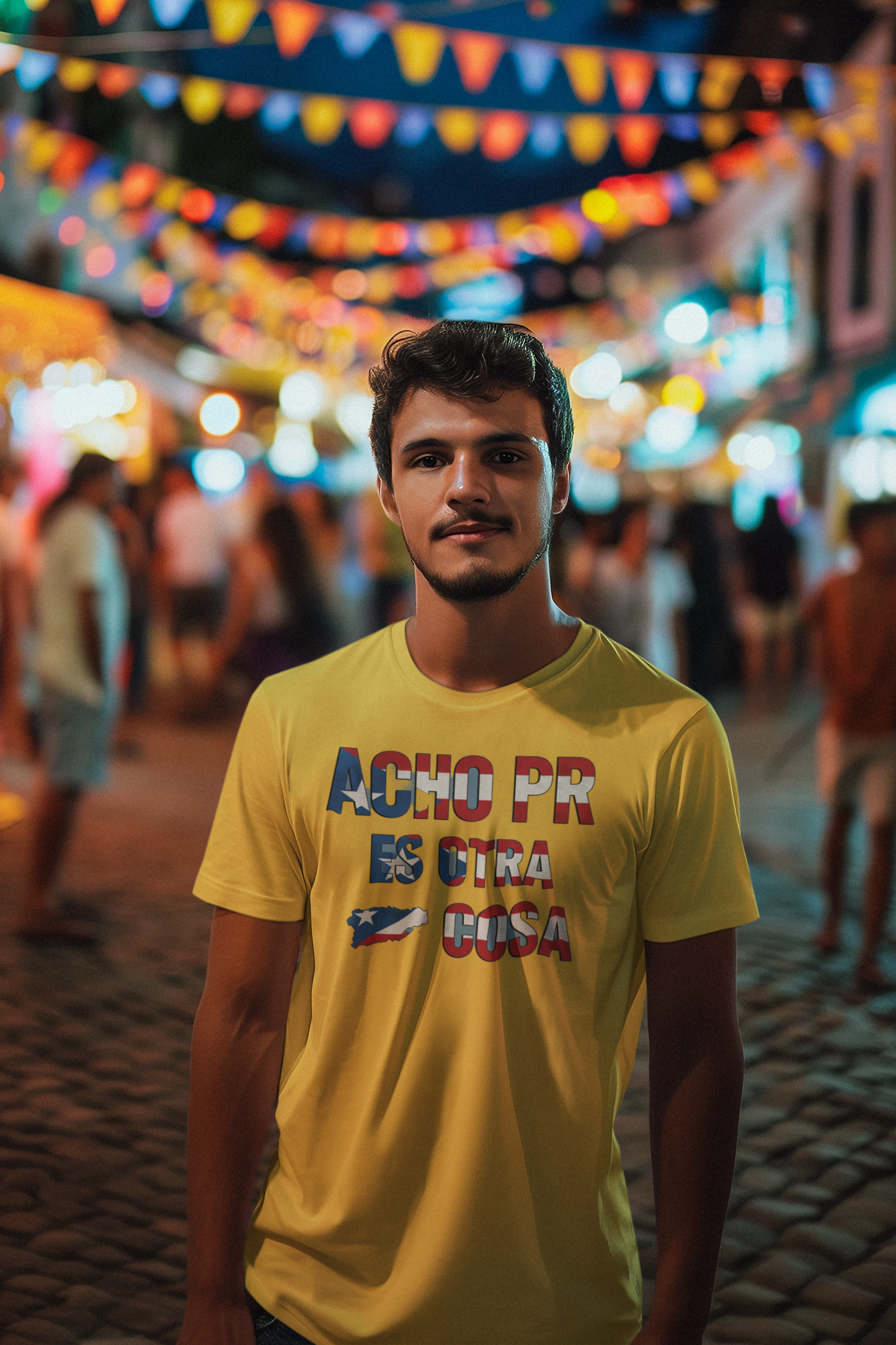 Acho PR es otra cosa, Puerto Rico Slang Party T-Shirt, Fiesta Boricua Tee, Funny Island Sayi